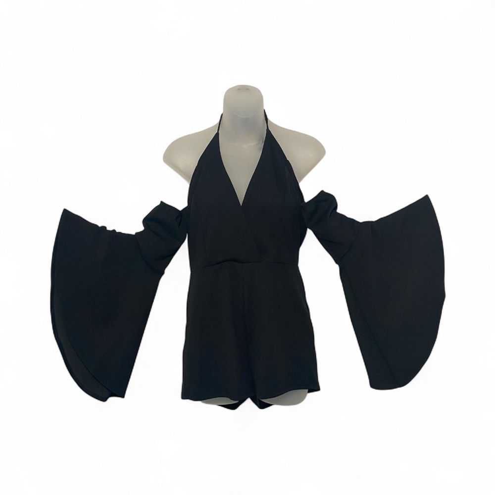 Chic Black Halter Jumpsuit